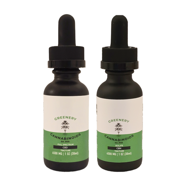 Daytime (FS 1:1 CBD/CBG) & Nighttime (Isolate CBN) (4500 mg each) - Bundle