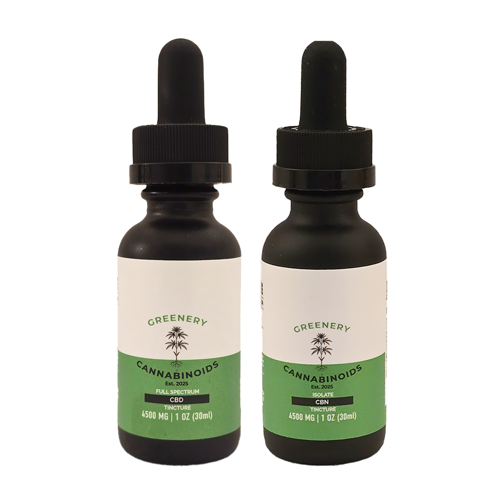 Daytime (FS 1:1 CBD/CBG) & Nighttime (Isolate CBN) (4500 mg each) - Bundle