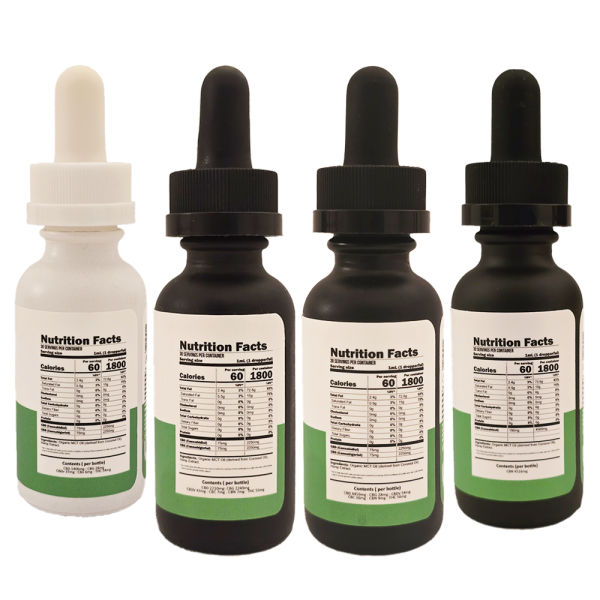 FS CBD, FS 1:1 CBD/CBG, Isolate CBN (4500mg each), FS Pet Tincture (1500mg) - Sample Pack