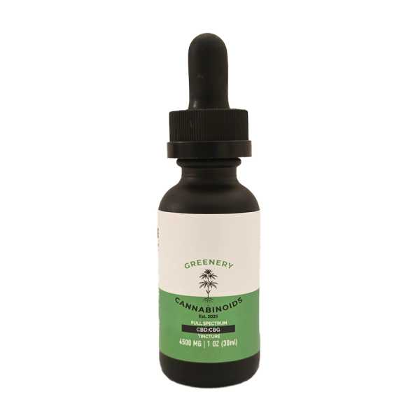 Full Spectrum 1:1 CBD/CBG Tincture (4500mg)